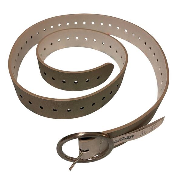 NWT Size 0X 14/16 Catherine’s Gold/White Reversible Fashion Belt - Picture 1 of 3